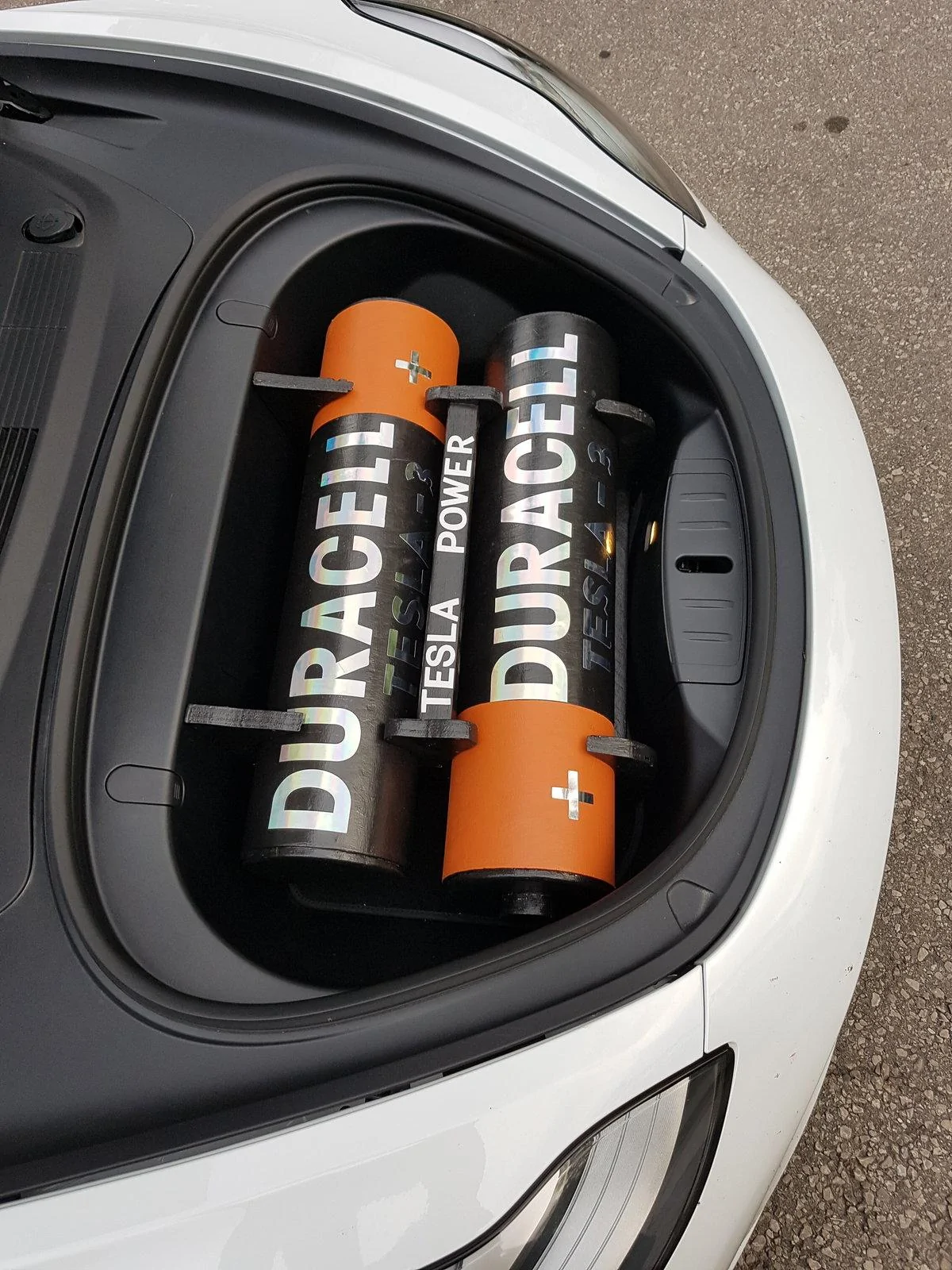 Tesla Model 2 Extra frunk Battery  for my 3 . 20190812_192245