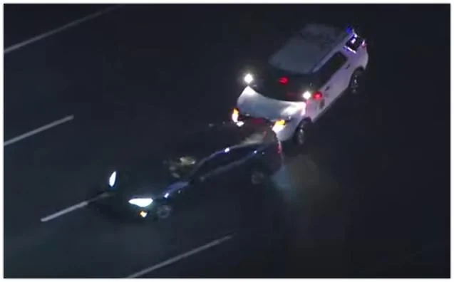 Tesla Model 2 Stolen Tesla Model S Leads Police On Wild Pursuit CHP's PIT maneuver ends bizarre police chase involving possible stolen Tesla - YouTube 2021-1