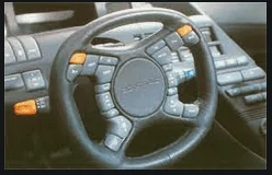 Tesla Model 2 35 years ago, this GM prototype had a yoke, four-wheel steering, and satellite navigation 1642538139925