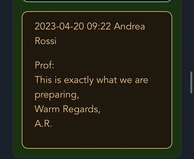 Tesla Model 2 Infinite Range with Ecat SKL "Cold Fusion" Cell Rossi Answer