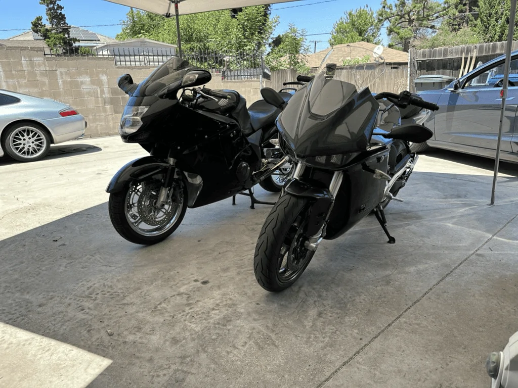 Tesla Model 2 Towing my new Zero electric bike with the Tesla 1692632468630