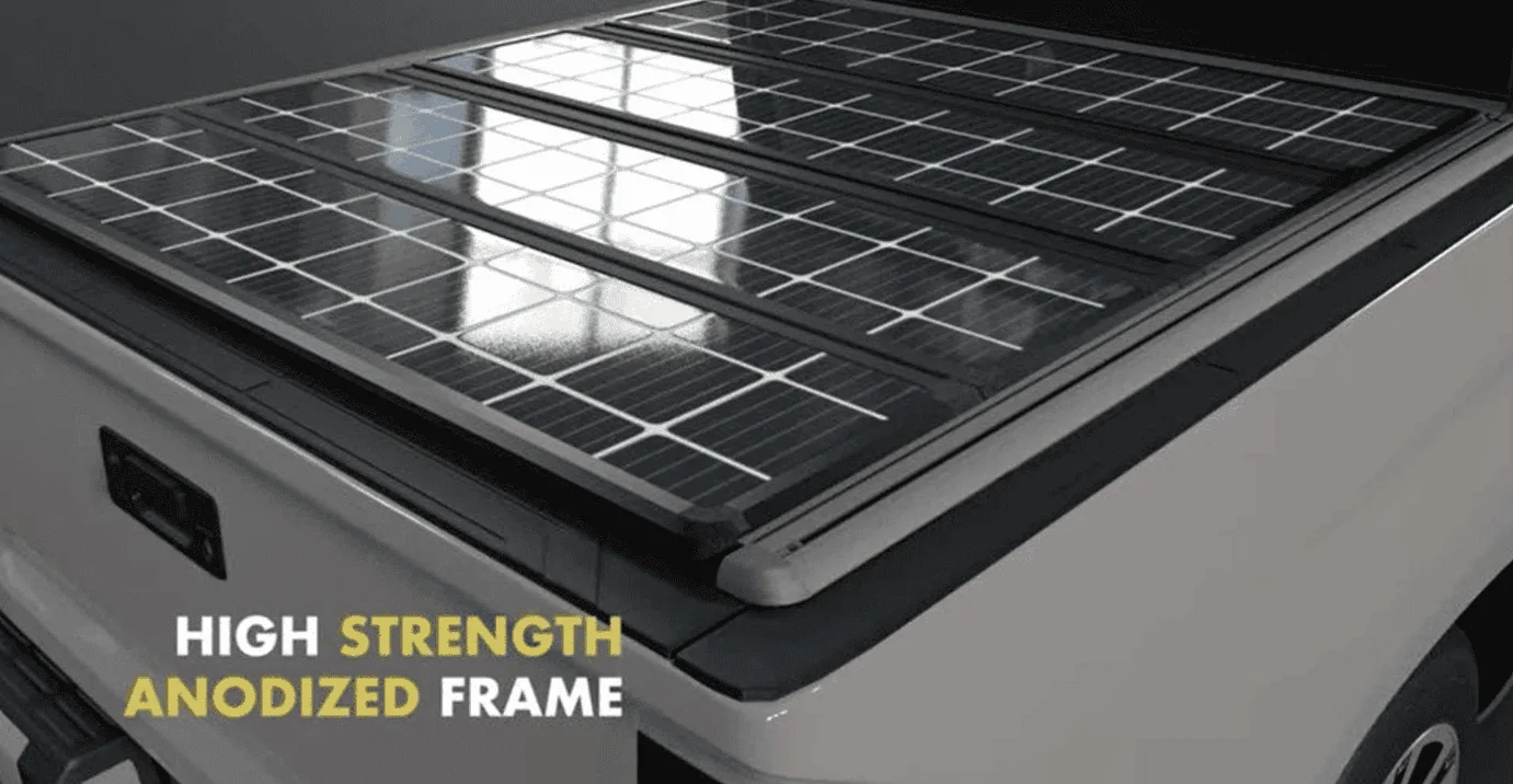 Tesla Model 2 Solar Tonneau top solar