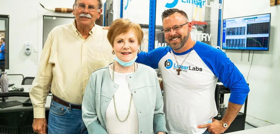 Tesla Model 2 Fort Worth startup Linear Labs raises $6 million to help it build a better motor resentative-Kay-Granger_CEO-Brad-Hunstable-970x464