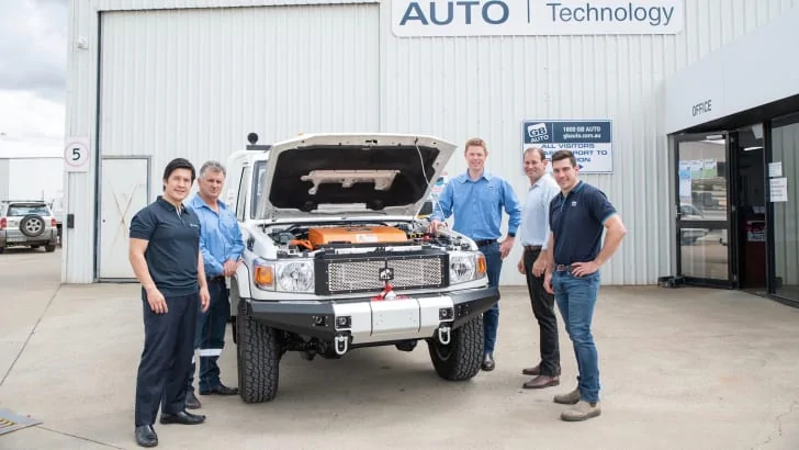 Tesla Model 2 A little-known Sydney engineering firm has won a massive order for 2000 Toyota Hilux and LandCruiser utes converted to electric power. y0twkxvmj2vsbvosubvz