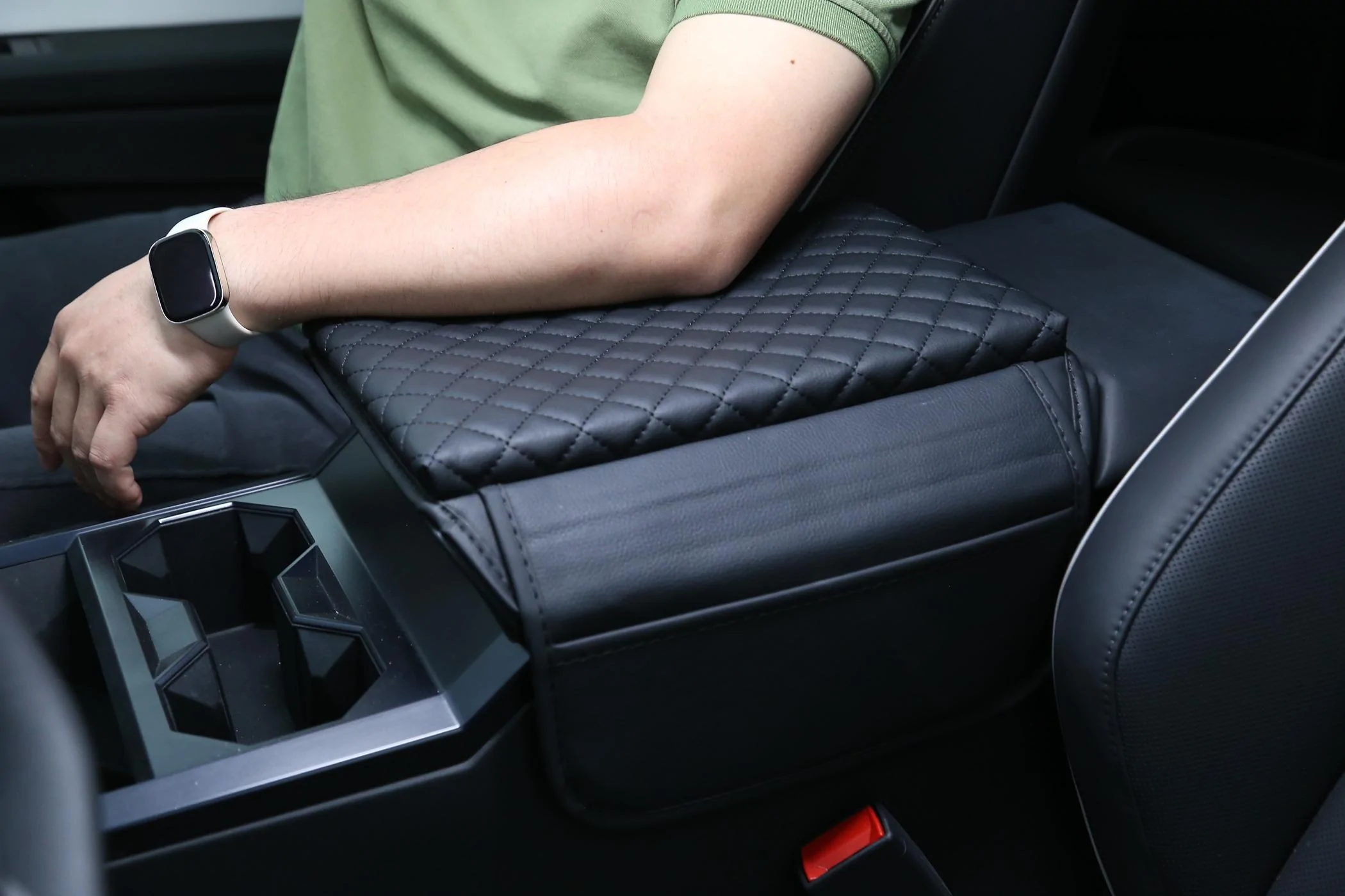 Tesla Model 2 ELECFRESH | Product Testing | The Cybertruck Arm Rest Cover Solutions IMG_6134