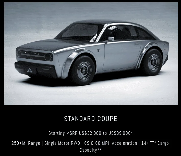 Tesla Model 2 Alpha Wolf Truck and other Models cou