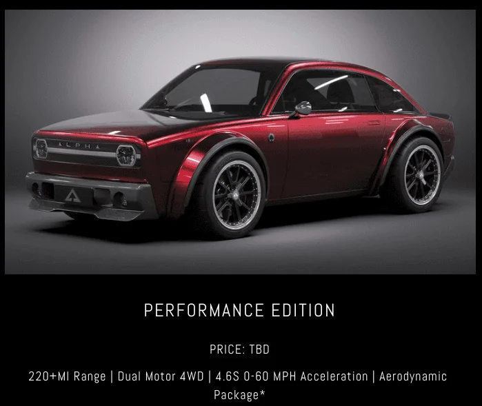 Tesla Model 2 Alpha Wolf Truck and other Models coupe performanc