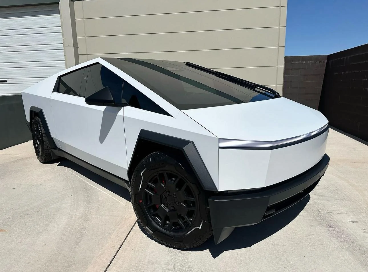 Tesla Model 2 ? PURE PPF SATIN SNOW WHITE Cyber Truck! IMG_4875