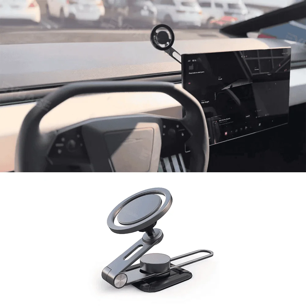 Tesla Model 2 Tesla Cybertruck NEW MagSafe Phone Mount review 4C708000-C0D1-42b7-87A3-AB516153335C