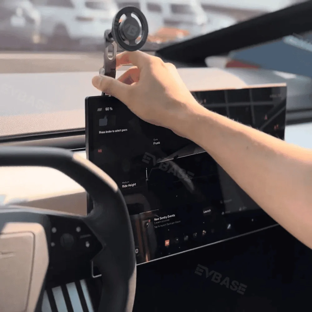 Tesla Model 2 Tesla Cybertruck NEW MagSafe Phone Mount review 9964CD88-DE4F-447b-A9D9-865296E9B28D