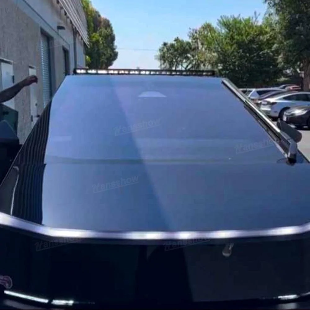 Tesla Model 2 Largest LIGHTBAR 52-inch light bar effectively focused and projected to near and far areas, providing a wider angle and farther range of vision! hs