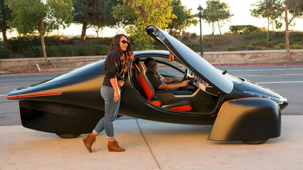 Tesla Model 2 When Do We Start Seeing Some Weird EV Designs? Aptera-Paradigm-Interior-05