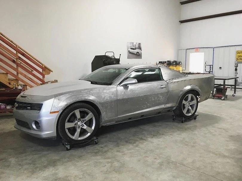 Tesla Model 2 Camero into Cybertruck cycam3