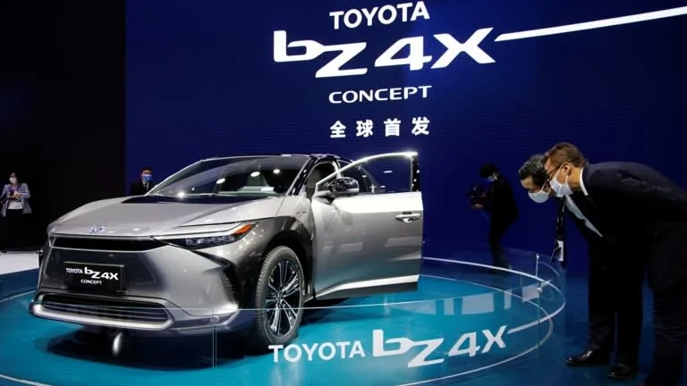 Tesla Model 2 Can Japan and Toyota win the solid-state battery race? 86_RC2SYM9MBNH6_RTRMADP_3_AUTOSHOW-SHANGHAI-TOYOTA