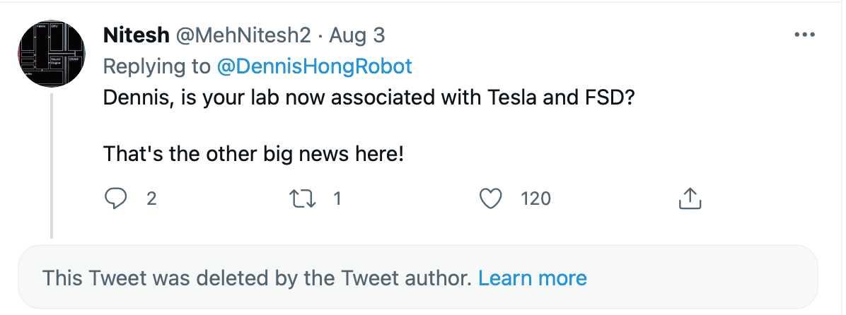 Tesla Model 2 Tesla AI Day Screen Shot 2021-08-05 at 7.17.23 AM