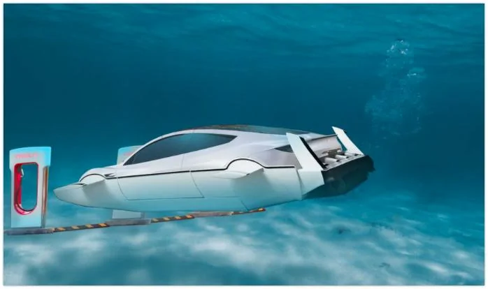 Tesla Model 2 Tesla Submarine Tesla Has a Design for a Submarine, Says Elon Musk 2021-08-27 15-43-20