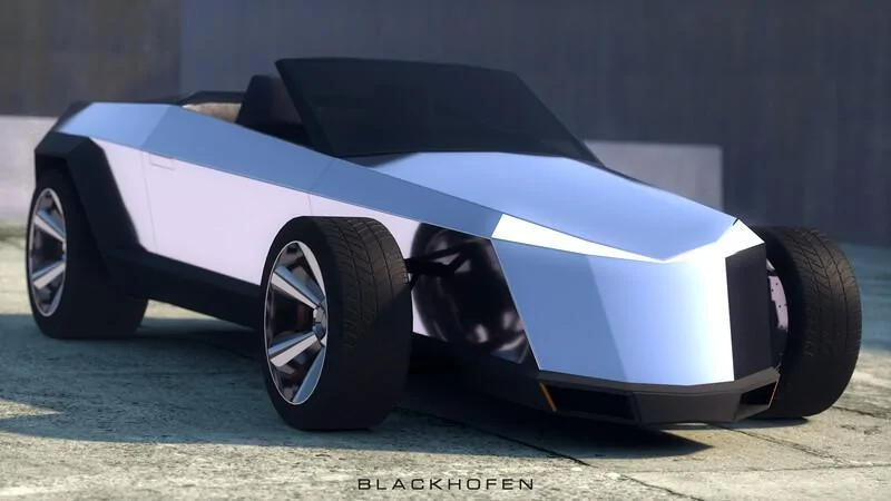 Tesla Model 2 Check out the CyberRod Cybercar