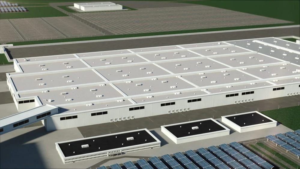Tesla Model 2 Ford announces giant new electric pickup truck factory plus three new battery gigafactories Blue-Oval-City_05